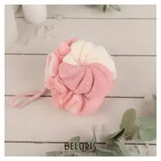 Мочалка для тела, цвет розовый