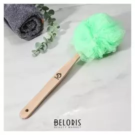 Мочалка для тела с ручкой «Доляна», 50 гр