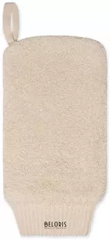 Мочалка-рукавица хлопковая