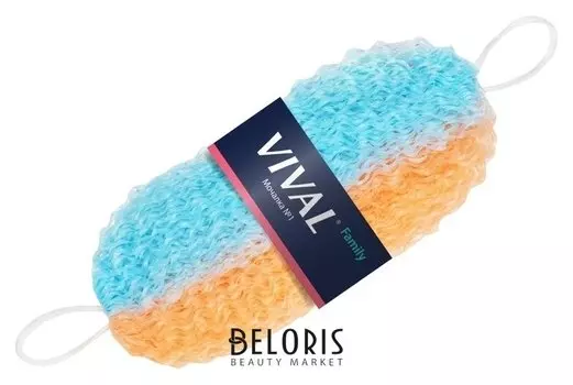 Мочалка для тела VIVAL