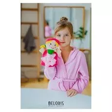 Мочалка варежка детская Девочка