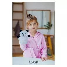 Мочалка-варежка детская "Панда"