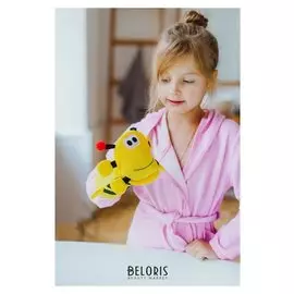 Мочалка варежка детская "Пчёлка"