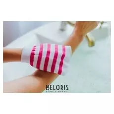 Мочалка-варежка массажная "Жесткая"