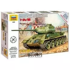 Модель для сборки Танк "Средний советский Т-34/85"
