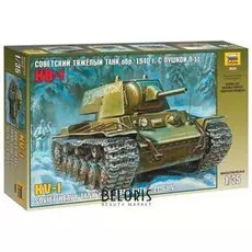 Модель для склеивания Танк "Тяжелый советский КВ-1 с пушкой Л-11"
