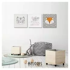 Модульная картина "До луны и обратно"