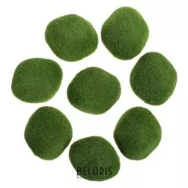 Мох искусственный «Камни», набор 8 шт.