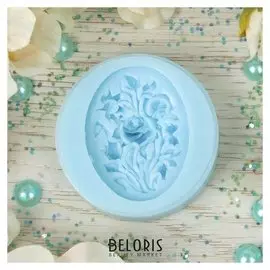 Молд для полимерной глины "Тюльпаны" 4х3 см