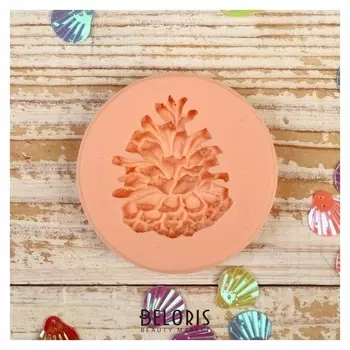 Молд силикон №919 "Шишка сосновая" 4,4х3,6 см