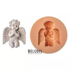 Молд силикон "Ангел молится" 4,5х3,7 см