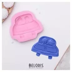 Молд силиконовый 11,5×10 см "Парочка в авто"