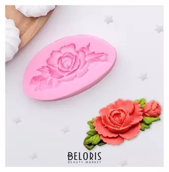 Молд силиконовый «Розан», 8×4,5 см