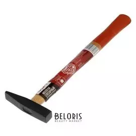 Молоток слесарный Lom, квадратный боек, деревянная рукоятка, 100 г