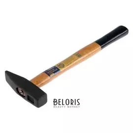 Молоток слесарный Tundra, квадратный боек, деревянная рукоятка, 500 г