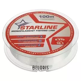 Монофильная леска Starline 100 м (Transparent) D=0,370 мм