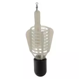 Монтаж фидерный X-feeder Catch 110 г, несимметричная петля, кормушка Bullet Flying, 1 крючок