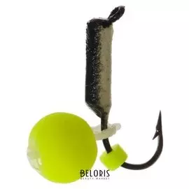 Мормышка вольфрам «Столбик» 1,5, с фосфором неон 365