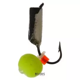 Мормышка вольфрам «Столбик» 2,5, с фосфором неон 367