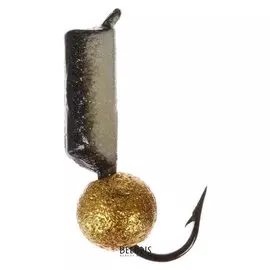 Мормышка вольфрам «Столбик» 2,5, с фосфором + «звёздная пыль» 363