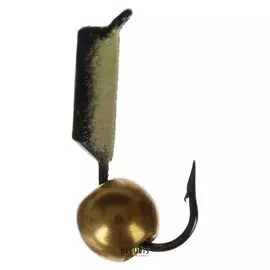 Мормышка вольфрам «Столбик» 2, с фосфором + латунный шарик 359