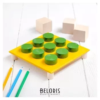 Мозаика 4 поля шайба: 3 × 3 × 1 см