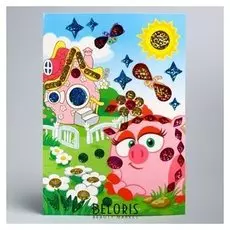 Мозаика гелевыми стразами Нюша