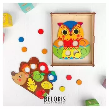 Мозаика Ёжик и сова