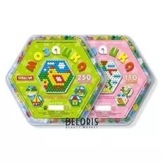 Мозаика шестигранная диаметр 13 мм, 250 шт