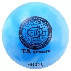 Мяч для гимнастики 16,5 см, 280 г, цвет голубой