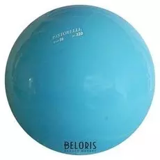 Мяч гимнастический Pastorelli, 16 см, цвет голубой