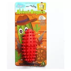 Мяч овальный Дикий Огурец, цвет красный