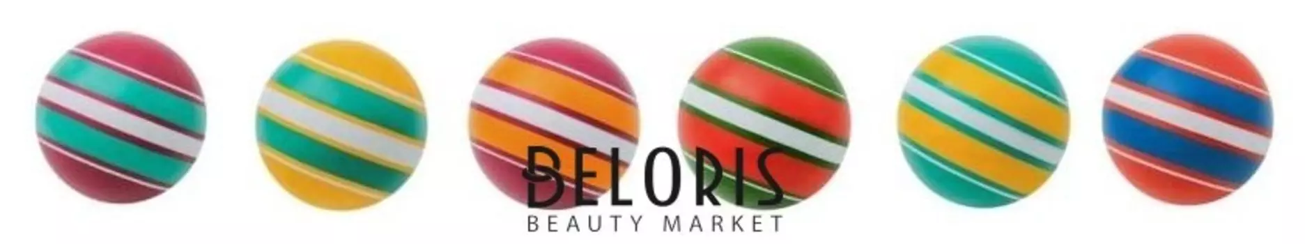 Мяч Полосатики ручное окрашивание