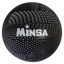 Мяч волейбольный Minsa V18, 18 панелей, Pvc, 2 подслоя, машинная сшивка, размер 5