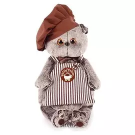 Мягкая игрушка Басик-бариста 22 см