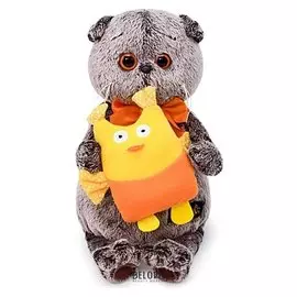 Мягкая игрушка Басик с совой 19 см