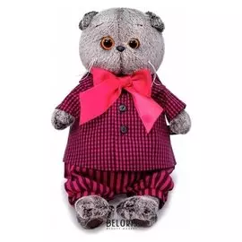 Мягкая игрушка «Басик в рубашке и штанах», 22 см