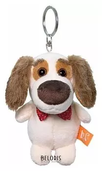 Мягкая игрушка-брелок «Бартоломей с бантиком», 12 см