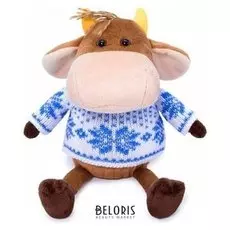 Мягкая игрушка «Бычок гоша герефорд», 17 см