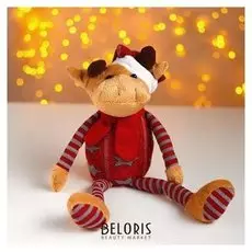 Мягкая игрушка «Бычок», одежда в звёздочку