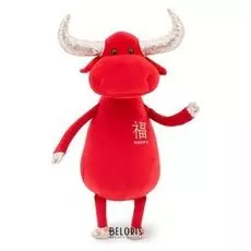 Мягкая игрушка «Бык счастья», 30 см