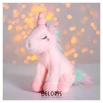 Мягкая игрушка Единорог с цветами
