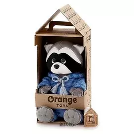 Мягкая игрушка «Енотик Дэнни: Вязанный сезон» 25 см