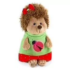 Мягкая игрушка «Ежинка Колючка: Божья коровка» 15 см