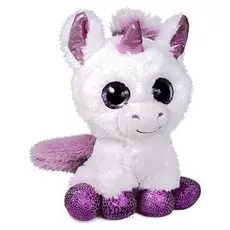 Мягкая игрушка Глазастик единорог 15 см