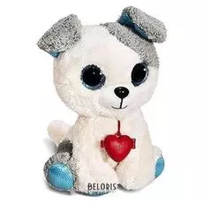 Мягкая игрушка Глазастик Собачка 22 см