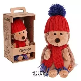 Мягкая игрушка «Ёжик колюнчик в красной шапке»