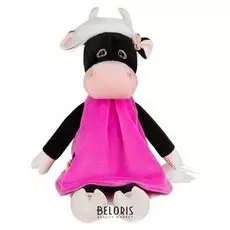 Мягкая игрушка «Коровка даша в бархатном плать», 28 см