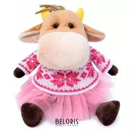 Мягкая игрушка «Коровка ганя герефорд», 17 см