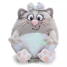 Мягкая игрушка «Кошечка блестяшка», 33 см